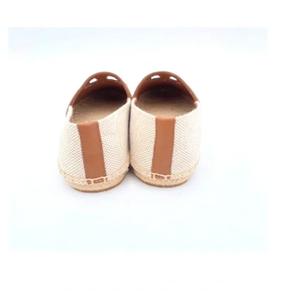 New Tory Burch Sidney Canvas Espadrilles Flats Size 6 - Picture 4 of 9